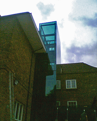 Lift Shaft.